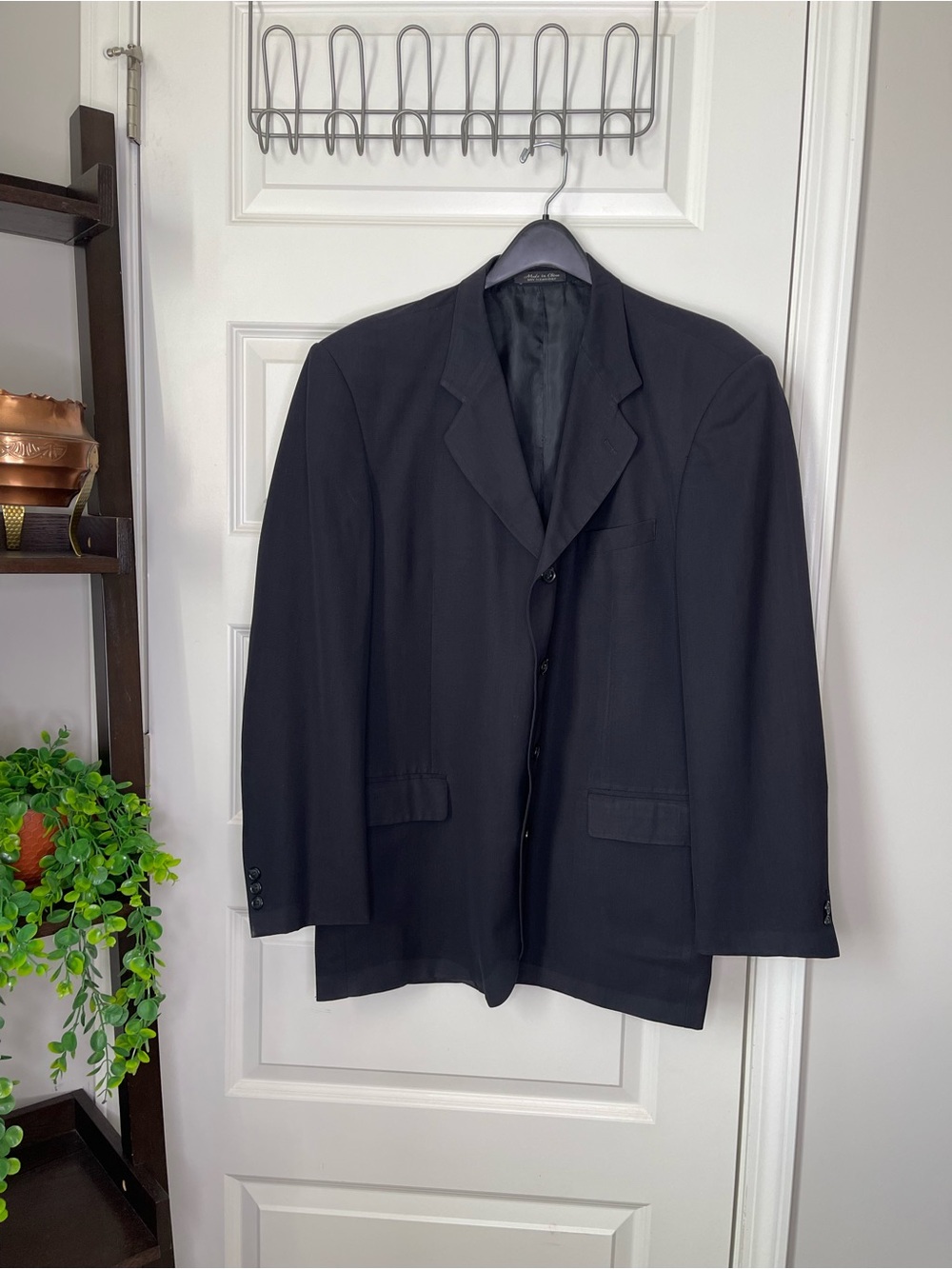 VANETTI  | Men's Black Single-Breasted Sport Coat